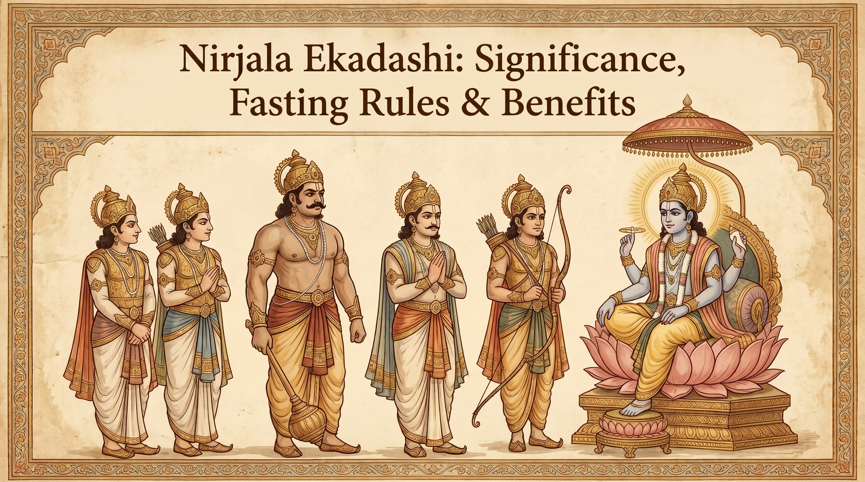 Nirjala Ekadashi 2026: Date, Time, Vrat Katha, & Puja Vidhi